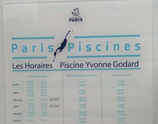 Piscine Yvonne Godard à Paris. photo 5